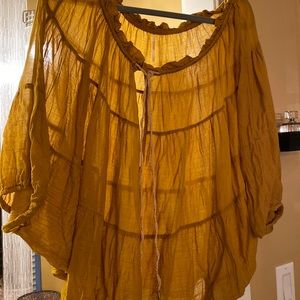 EUC free people blouse